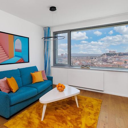 Sky Park 1 - Luxurious #Instaworthy Apartment In Downtown City Center With Included Parking, Best Address In Town Μπρατισλάβα Εξωτερικό φωτογραφία