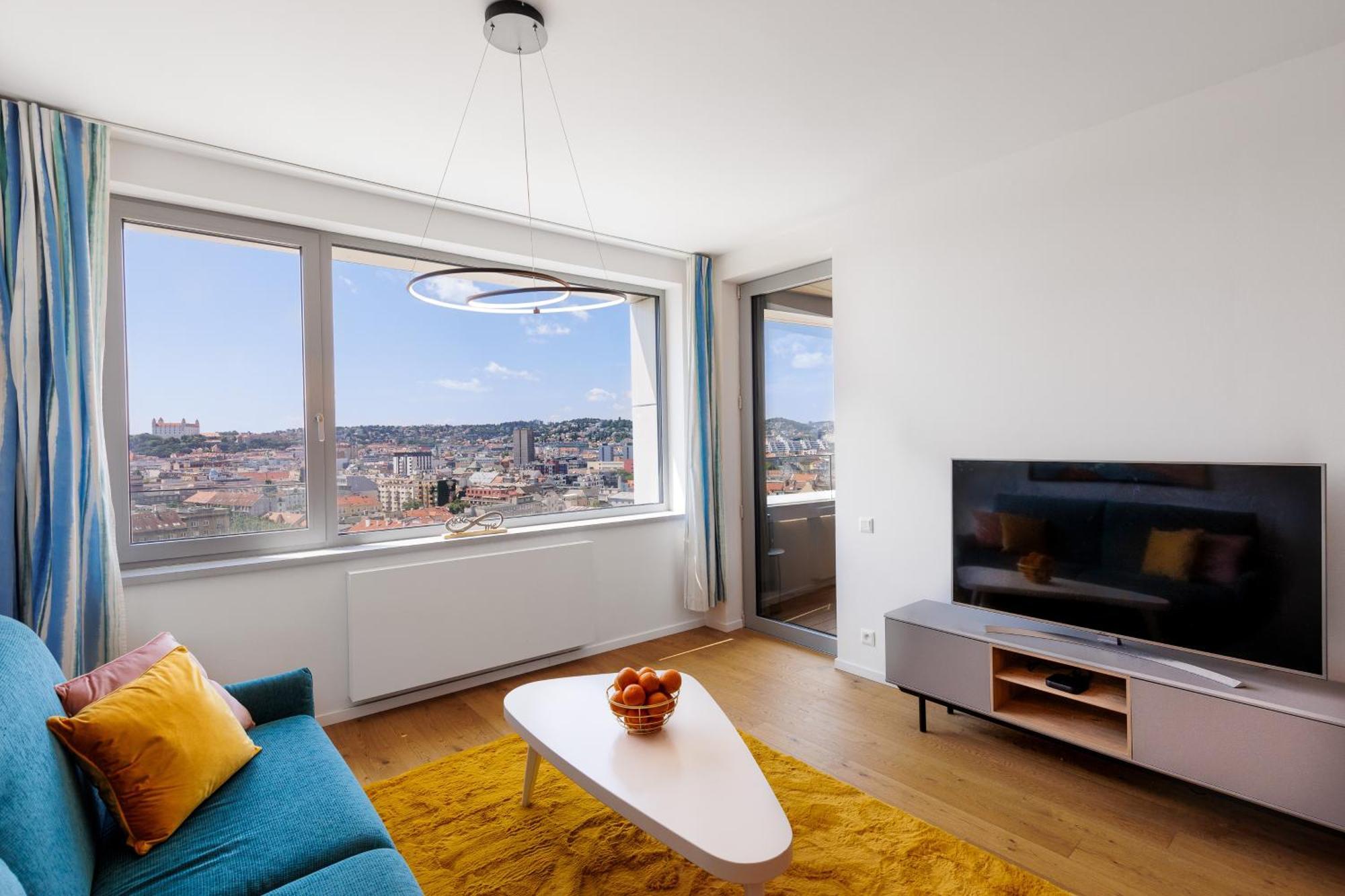 Sky Park 1 - Luxurious #Instaworthy Apartment In Downtown City Center With Included Parking, Best Address In Town Μπρατισλάβα Εξωτερικό φωτογραφία